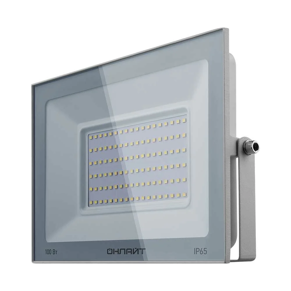Светильник ОНЛАЙТ ofl-100-6k-wh-ip65-led 90140