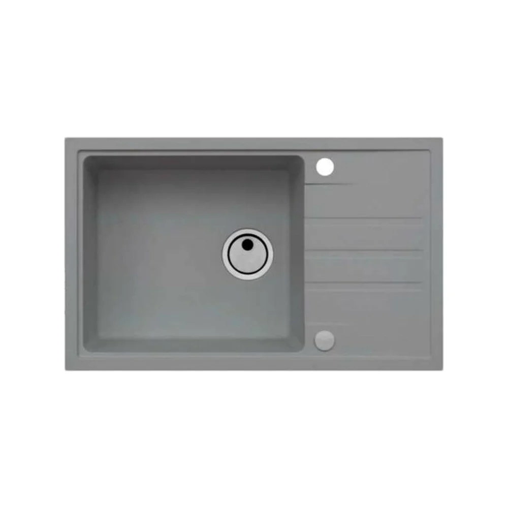 Мойка ALVEUS GRANITAL INTERMEZZO 130 CONCRETE-G81 780x480x200 1X в ком.с сифоном 1119692