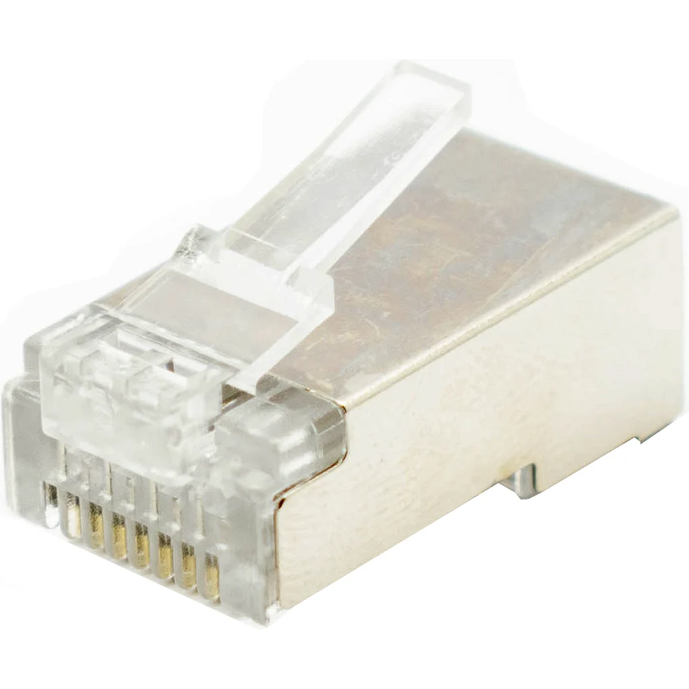 Компьютерный коннектор OXION OX-RJ-45CAT6SHLDx4