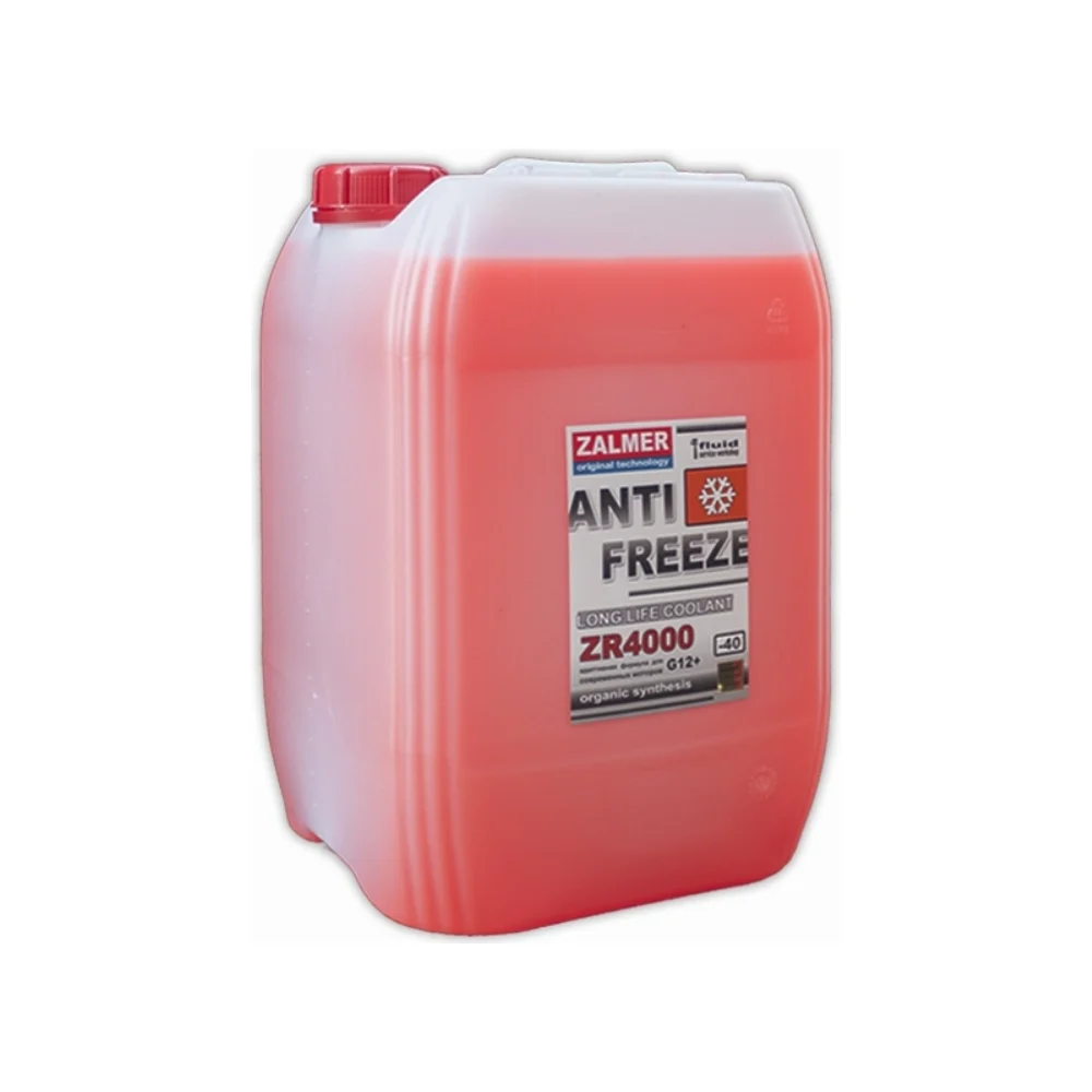 Антифриз ZALMER Antifreeze ZR4000 LLC G12+ ZR40R020