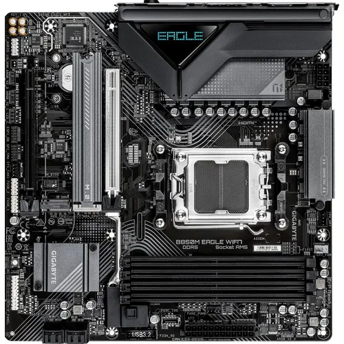 Материнская плата Gigabyte B850M EAGLE WF7, Socket AM5, AMD B850, mATX, Ret