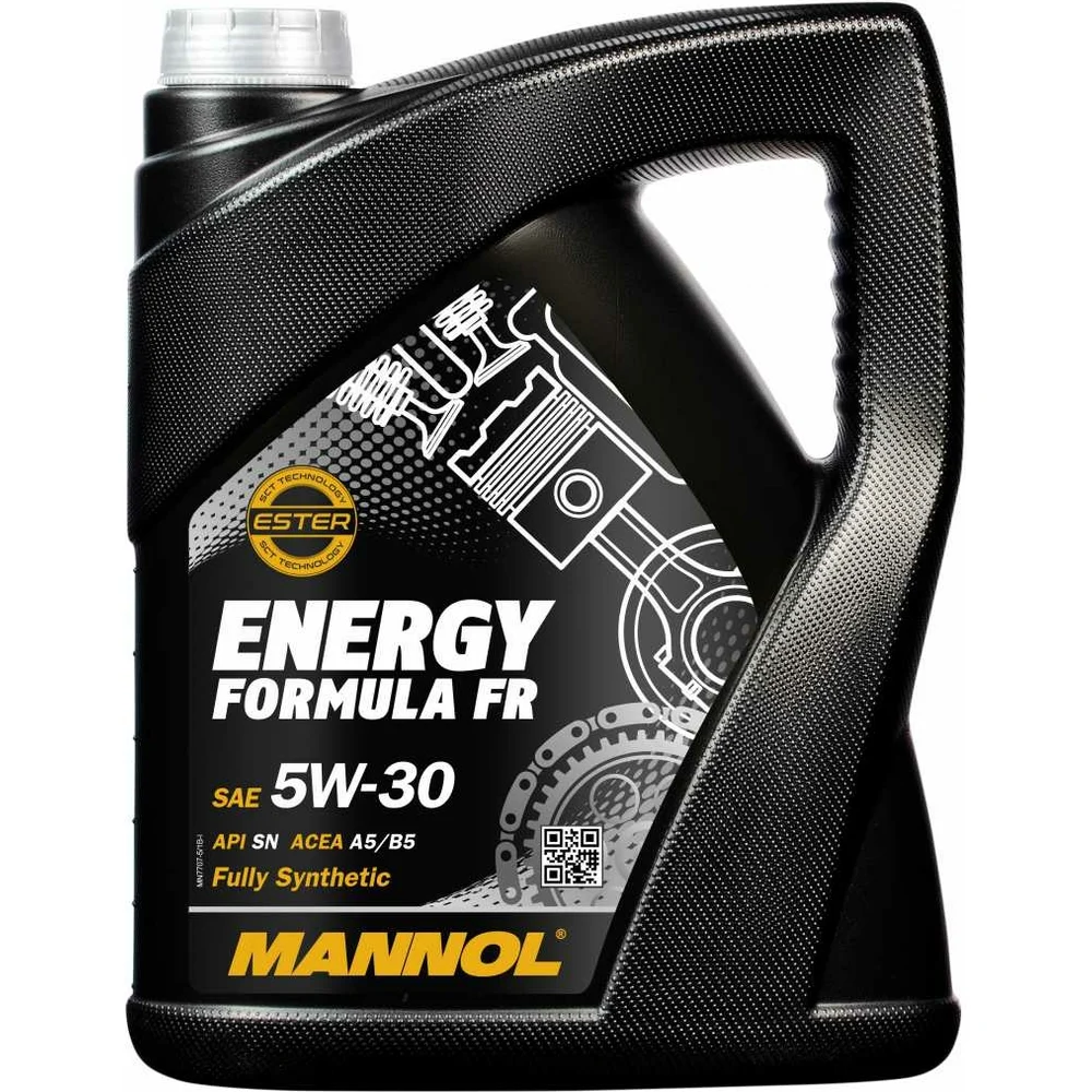 Синтетическое моторное масло MANNOL ENERGY FORMULA FR 5W-30 77075
