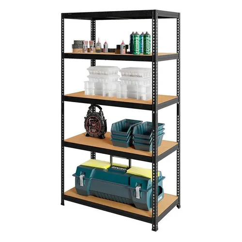 Стеллаж ПРАКТИК SBL 180KD металл, 1803x900x450мм антрацит [s24499373409]