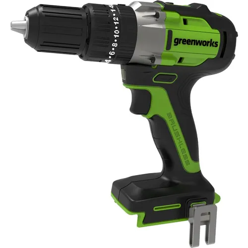 Дрель-шуруповерт GREENWORKS GD24DD60K2, 2Ач, с одним аккумулятором [3704107ua]
