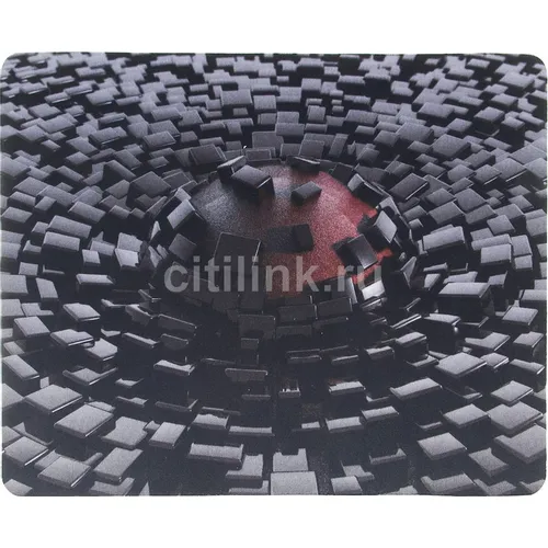 Коврик для мыши Oklick OK-F0281 (S) рисунок/разрушение, нейлоновая ткань, 280х225х3мм