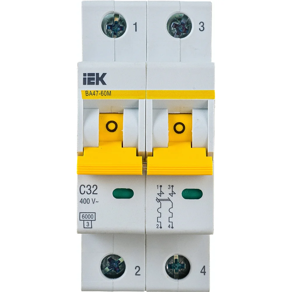 Автоматический выключатель IEK ВА47-60M MVA31-2-032-C