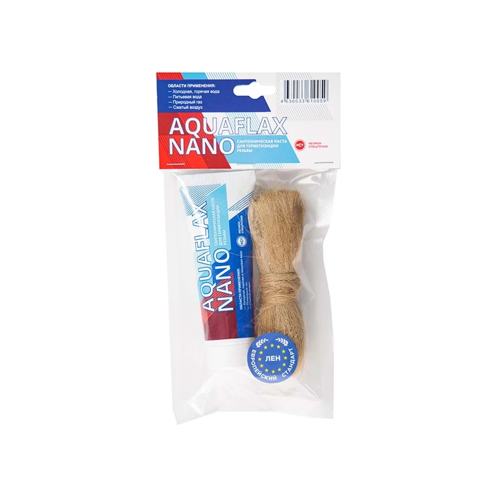 Уплотнительная паста Aquaflax nano ЕВРО 04054