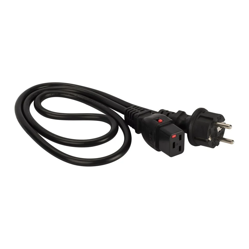 Шнур питания LANMASTER LAN-PP19L/SH-3.0-BK