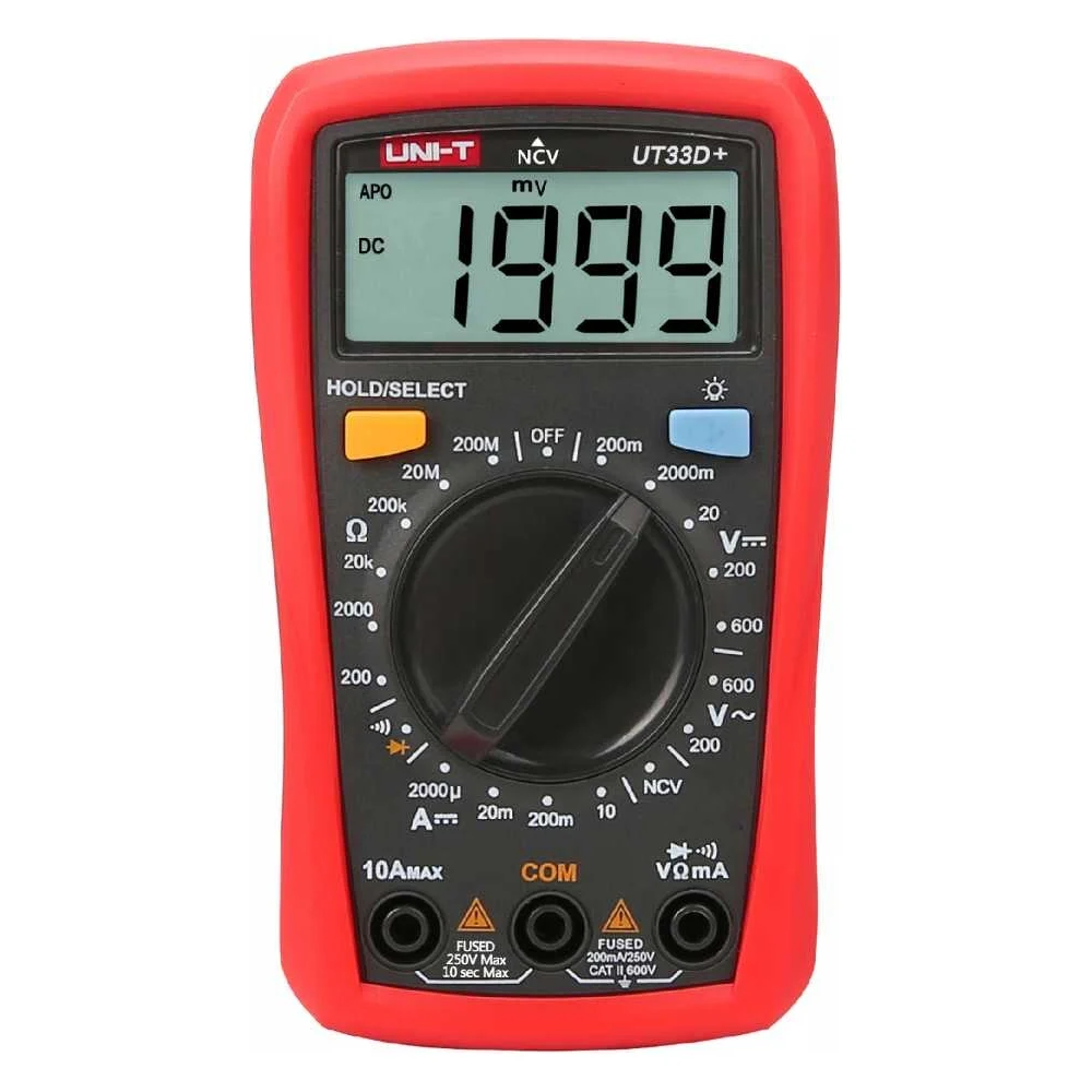 Портативный мультиметр UNI-T UT33D+ 13-0058