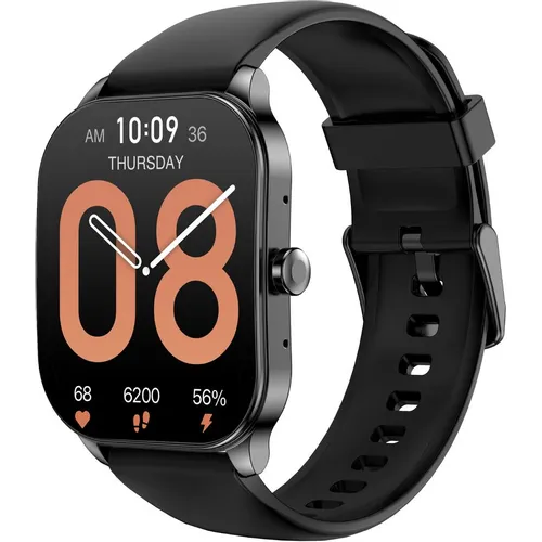 Смарт-часы AMAZFIT Pop 3S A2318, 1.96", черный