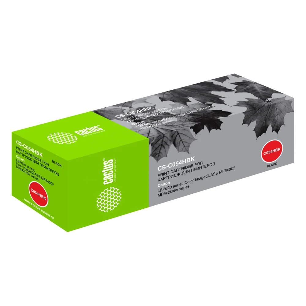 Лазерный картридж для canon lbp 621cw/ 623cdw/641cw/643cd Cactus 54 bk 1191889