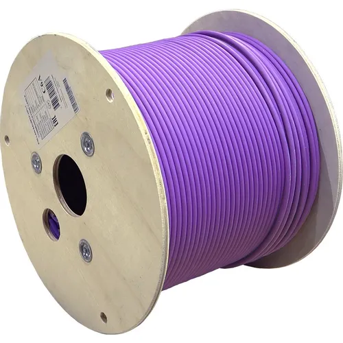 Кабель информационный LanMaster кат.6A, 305м, фиолетовый [lan-6autp-hflt-vi]