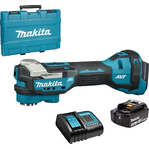 Многофункциональный инструмент Makita DTM52SFK, аккумуляторный, 1 АКБ в комплекте