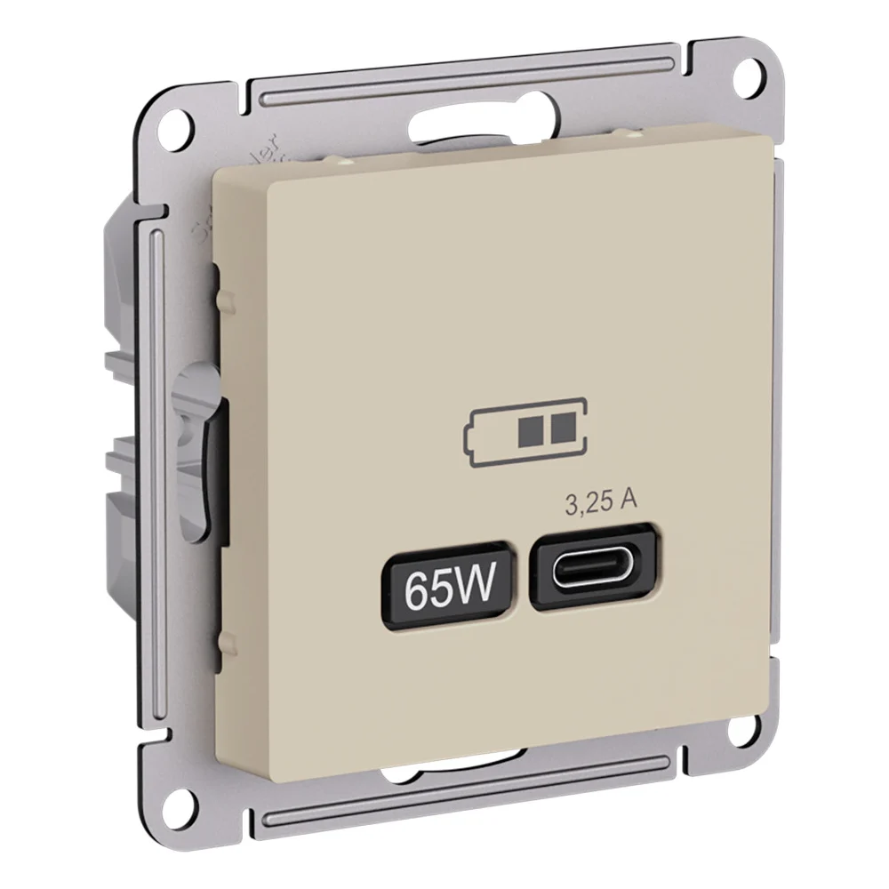 Песочный розетка usb Systeme Electric ATN001227