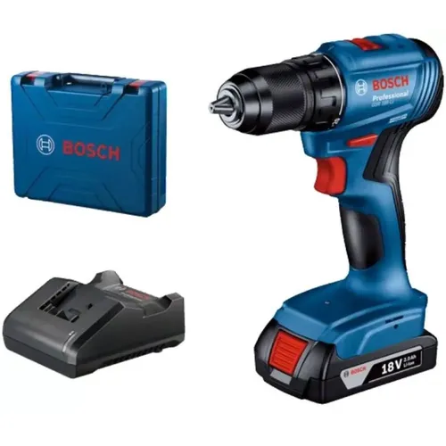 Дрель-шуруповерт Bosch GSR 185-LI, 2Ач, с одним аккумулятором [06019k3001]