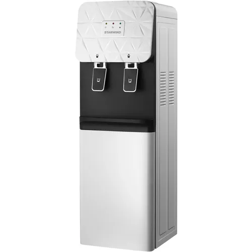 Кулер StarWind SW-1003FW, напольный, внутренний трубчатый, push - кран, белый