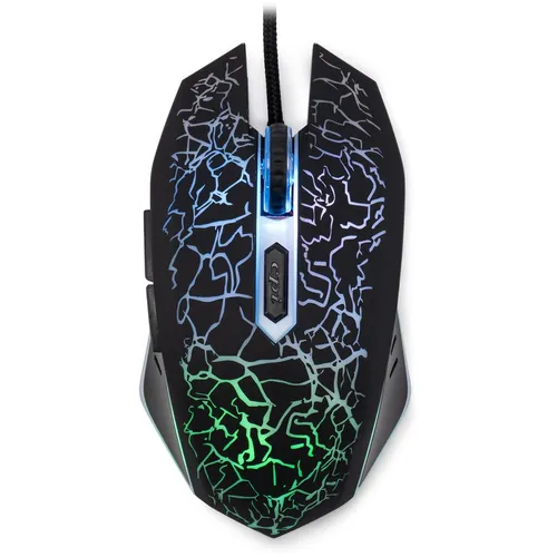 Мышь проводная Oklick 896G, игровая, оптическая, USB, 12800dpi, черный [1431690]