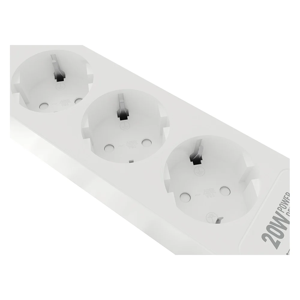 Сетевой фильтр-удлинитель Harper UCH-440 White PD3.0 H00003204
