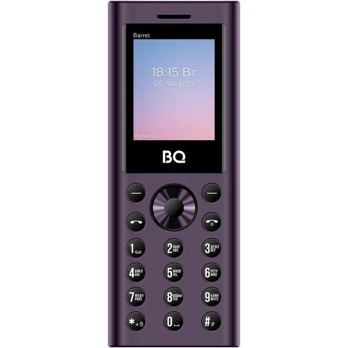 Сотовый телефон BQ Barrel 1858, фиолетовый/черный