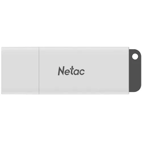 Флешка USB NETAC U185 64ГБ, USB2.0, белый [nt03u185n-064g-20wh]
