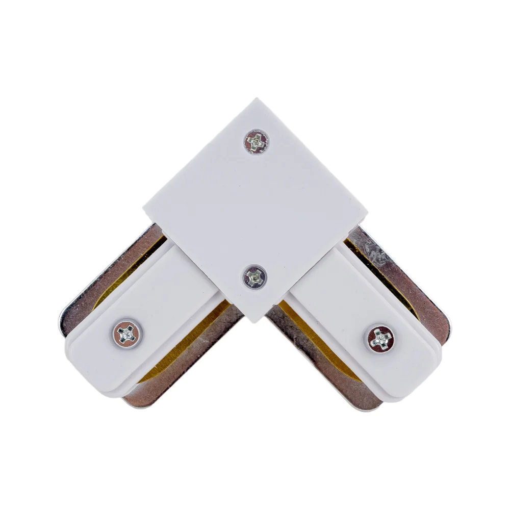L-образный однофазный соединитель для шинопроводов типа G Volpe UBX-Q122 G21 WHITE UL-00006057