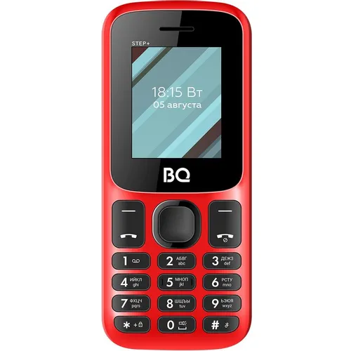 Сотовый телефон BQ 1848 Step+, красный/черный
