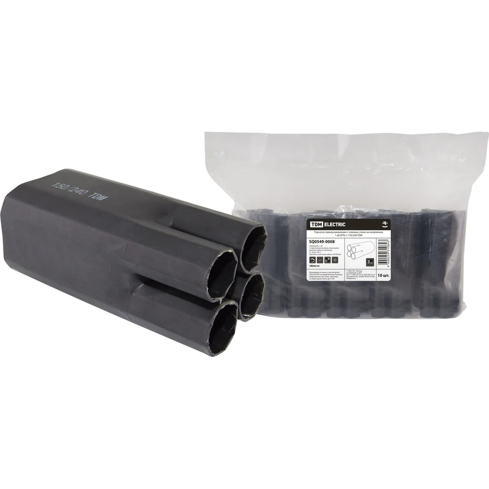 Термоусаживаемая перчатка TDM 4ПТк-1-150/240 SQ0549-0008