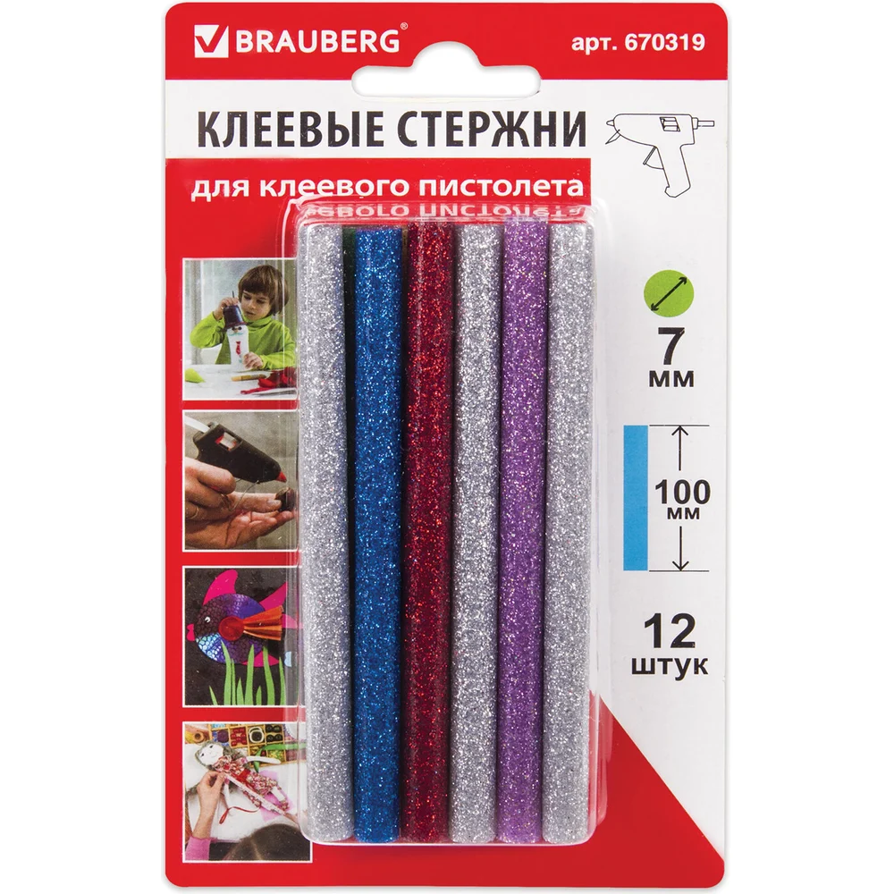 Клеевые стержни BRAUBERG 670319