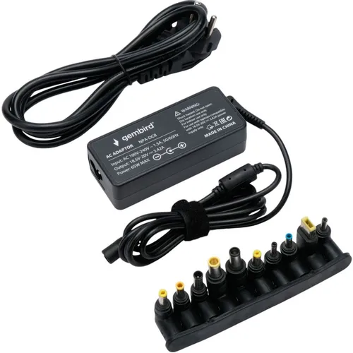 Адаптер питания PREMIER PCBNDC8, 18.5 - 20 В, 3.42A, 65Вт, черный