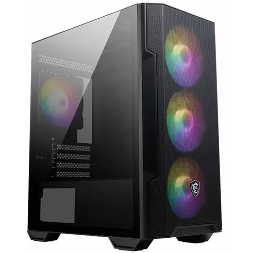 Корпус mATX MSI MAG Forge M100R, Mini-Tower, без БП, черный [306-7g20r21-809]