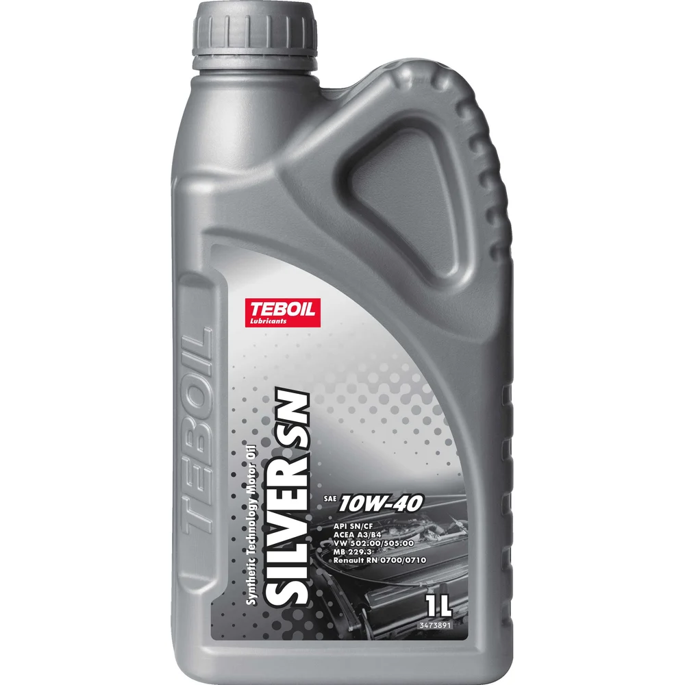 Моторное масло TEBOIL Silver Sn, 10w-40, 1 л 3452410