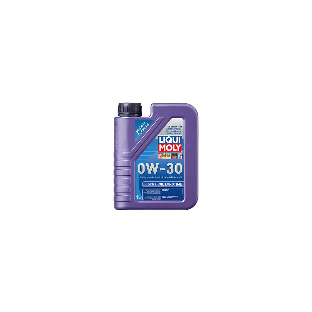 Синтетическое моторное масло LIQUI MOLY Synthoil Longtime 0W-30 8976