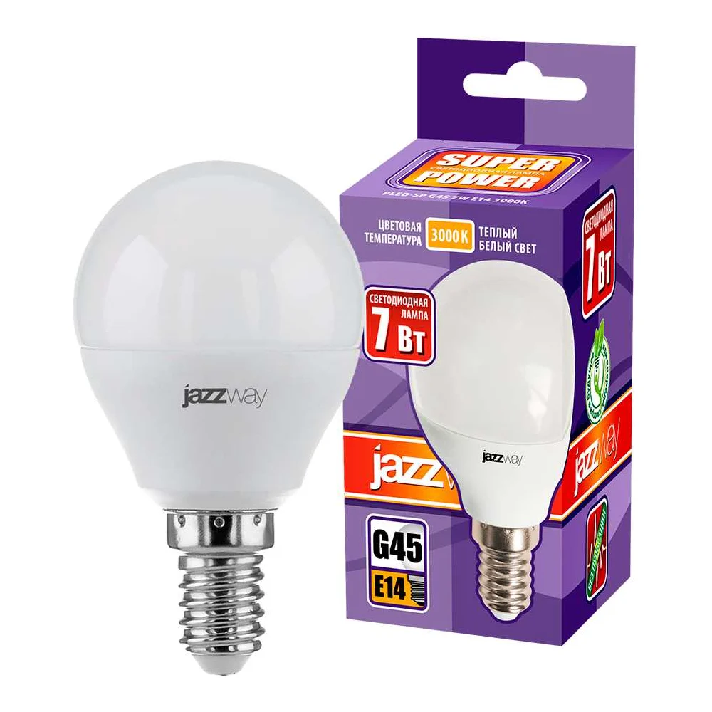 Лампа Jazzway PLED-SP G45 1027856-2