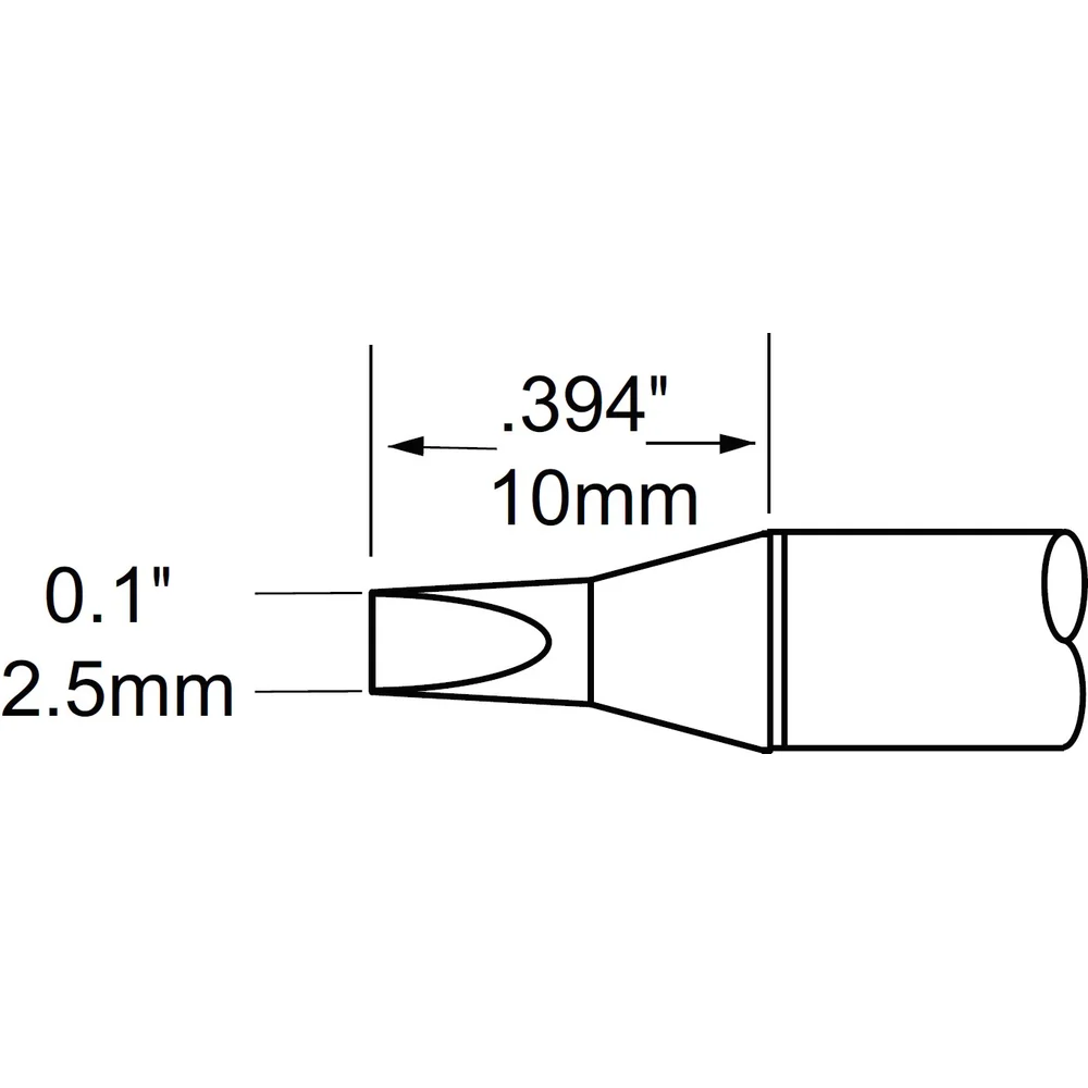 Картридж-наконечник для MFR-H1 METCAL SFP-CH25