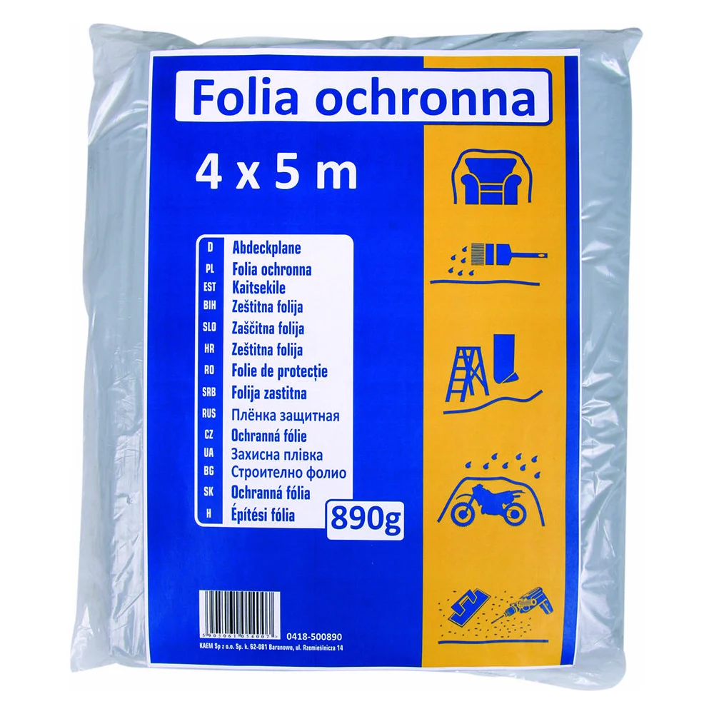 Пленка защитная SCLEY из регранулята 890 гр; 4х5 м 0418-500890