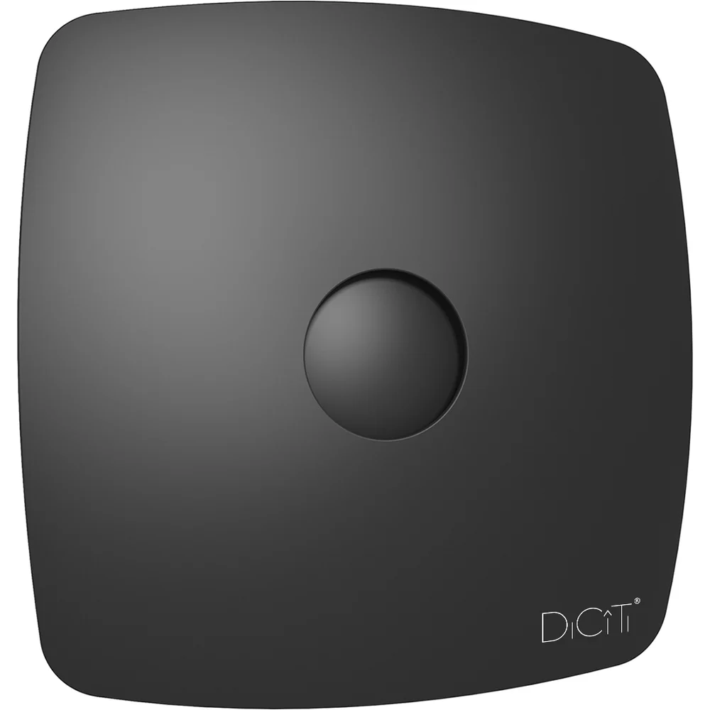 Осевой вытяжной вентилятор DICITI RIO 4C Matt black 90-06889