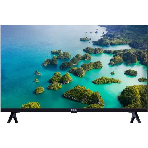 32" Телевизор HAIER LED S2 FULL HD, СМАРТ ТВ, Android TV, черный