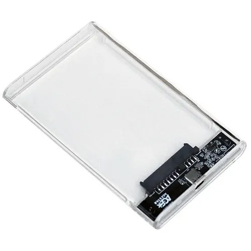 Внешний корпус для HDD/SSD AgeStar 3UB2P4C, прозрачный