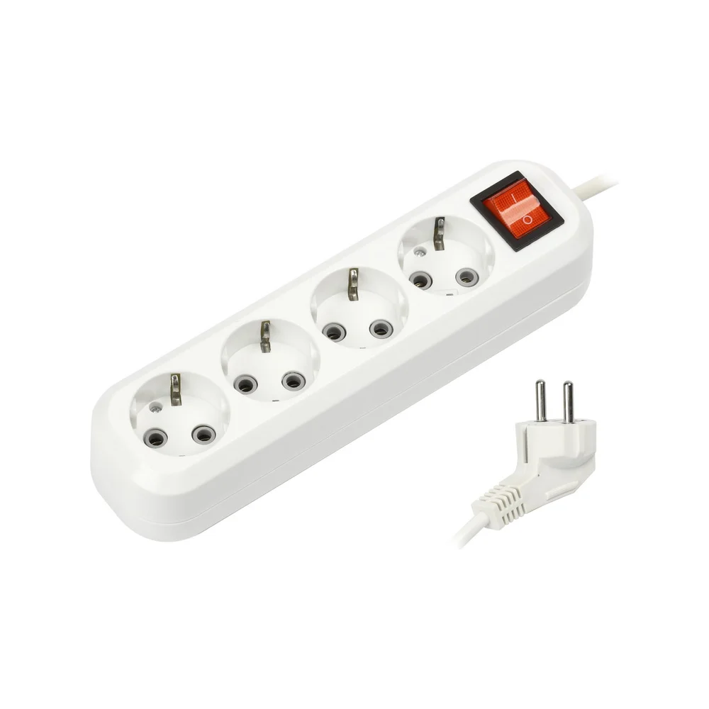 Удлинитель Smartbuy SBE-16-4-02-ZS