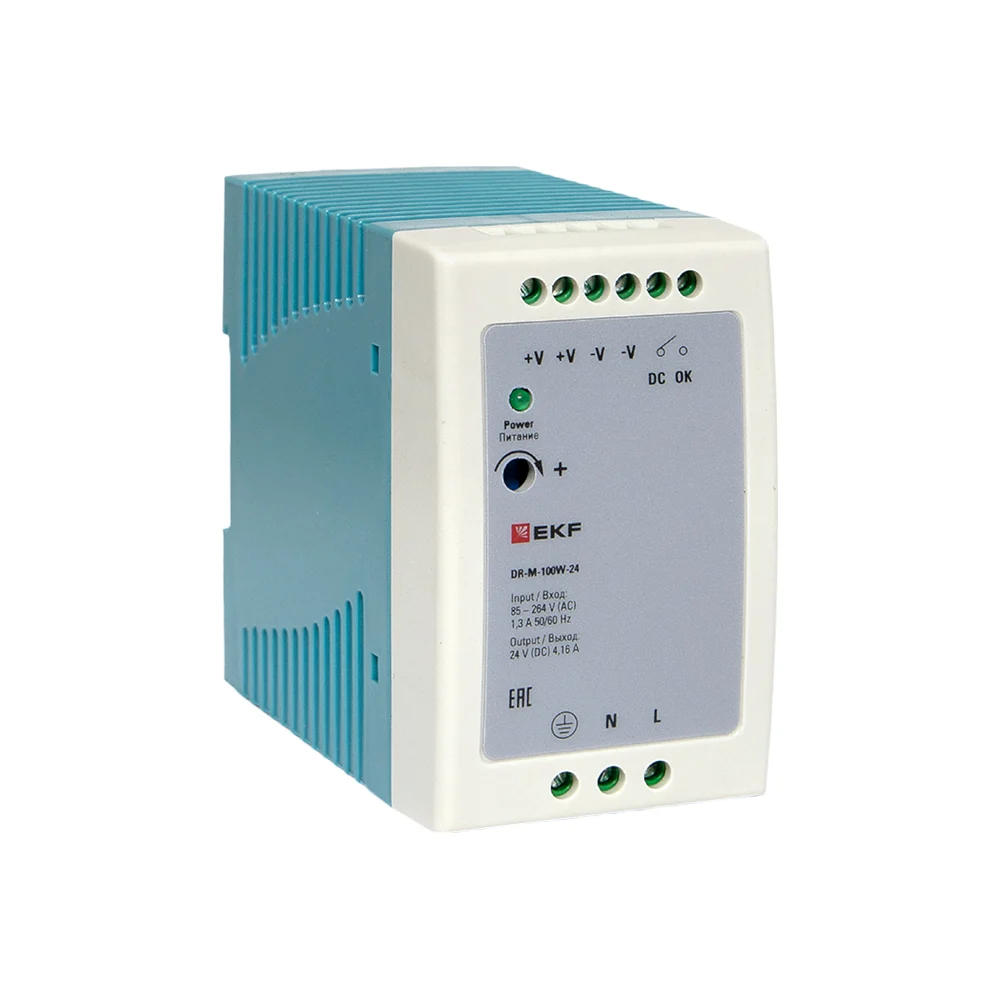 Блок питания EKF DR-M-100W-24