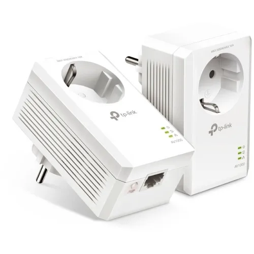 Адаптер Powerline PowerLine TP-LINK TL-PA7017P KIT Gigabit Ethernet, 2 шт.