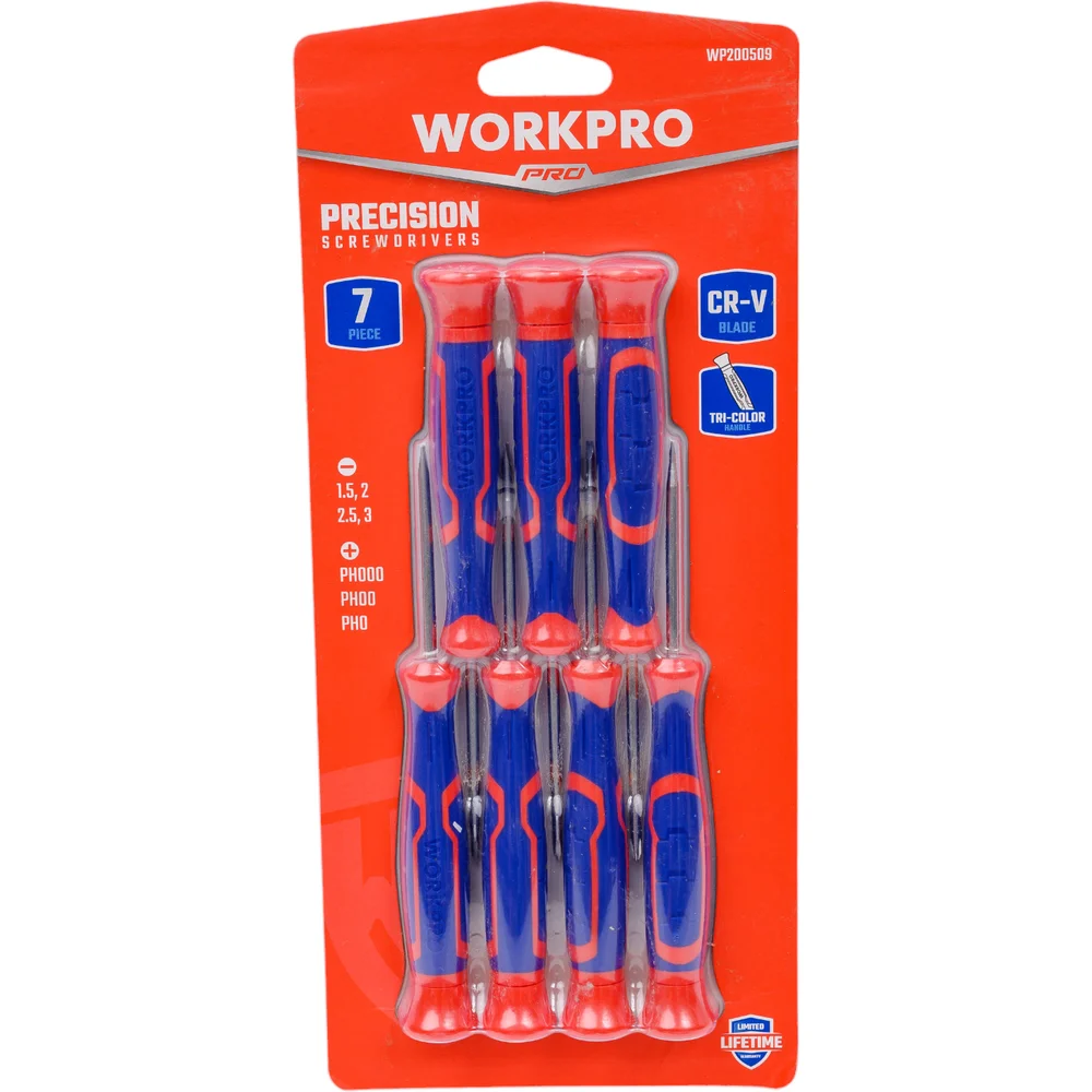 Набор прецизионных отверток WORKPRO WP200509
