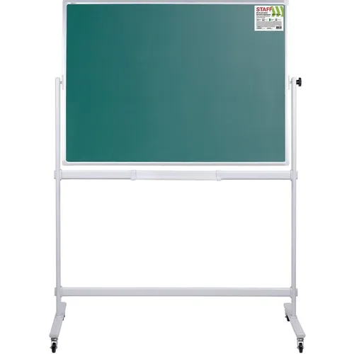 Доска меловая STAFF Stand-up chalk 238006 белый 100x150см