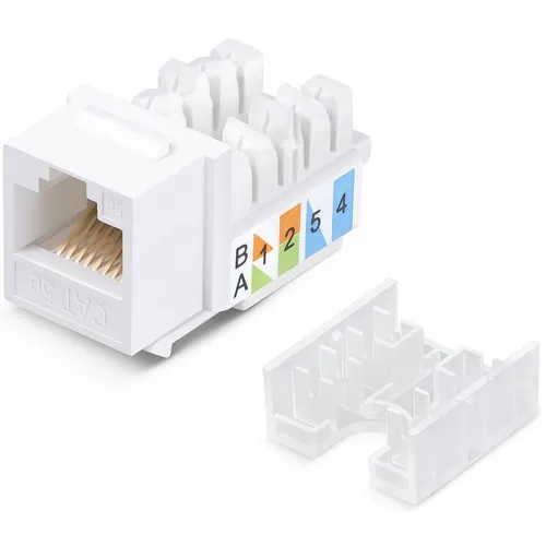 Модуль Cabeus (KJ-RJ45-CAT.5E-90-SW) информ. Keystone RJ45 кат.5E бронз.
