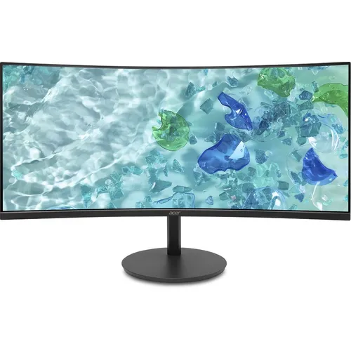 34" Монитор Acer Vero CB342CURJ0bmiiprzx, 3440x1440, VA, 120Гц, 2хHDMI, 1хDP, изогнутый, черный [um.cb2cd.004]