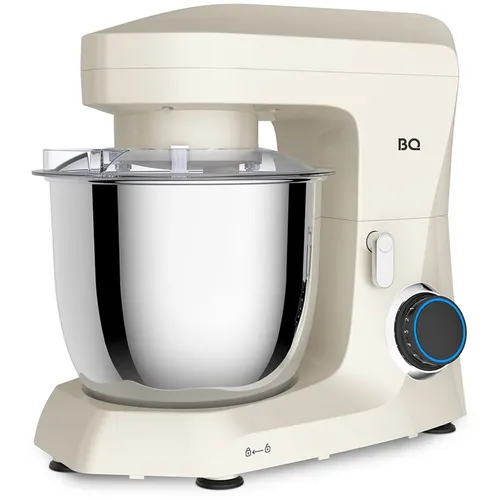 Миксер планетарный BQ MX342, 1600Вт, бежевый [86195983]