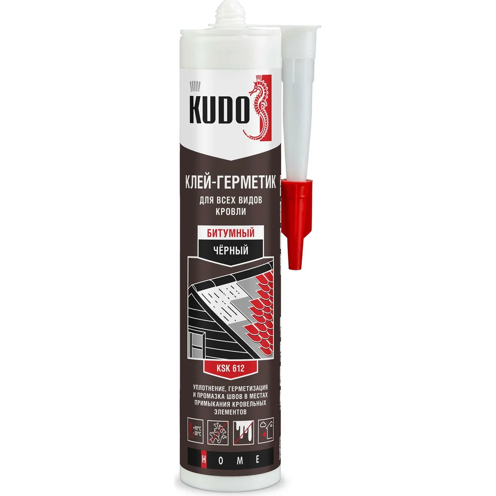 Битумный клей-герметик для всех видов кровли KUDO HOME KSK-612