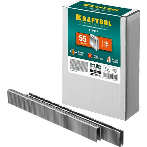 Скобы для степлера Kraftool 31789-15