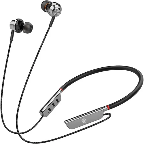 Наушники PERO BE01, Bluetooth, внутриканальные, серебристый/черный [pwh-be01s]