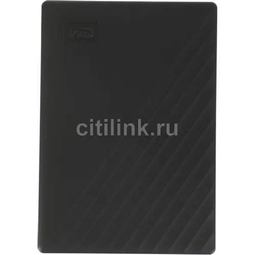 2ТБ Внешний диск HDD WD My Passport WDBYVG0020BBK-WESN, USB 3.2 Gen 1, черный